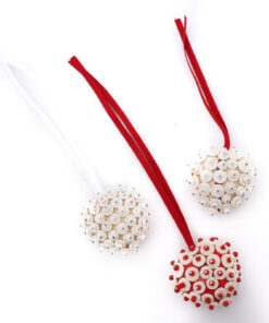 Xmas Heart Deco Set of 3