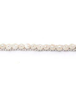 Skoonheid Bracelet 1-Row Cream