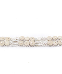 Skoonheid Bracelet 2-Row Cream
