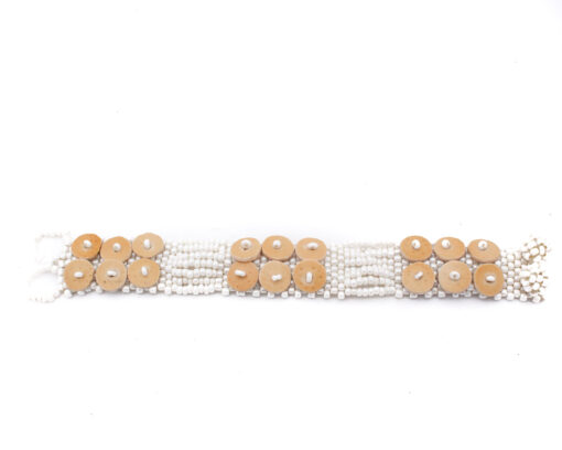 Skoonheid Bracelet 2-Row Honey