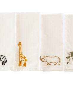 Animal Napkin Set of 4
