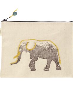 Travel Bag Elephant Yellow