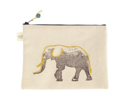 Travel Bag Elephant Yellow