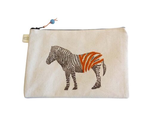 Travel Bag Zebra Orange