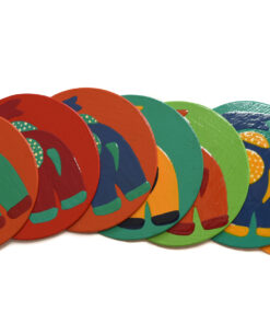 Painted Coaster Elephant