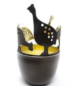 Candle light African Guinea Fowl