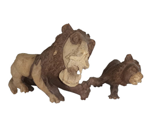 Lion with cub