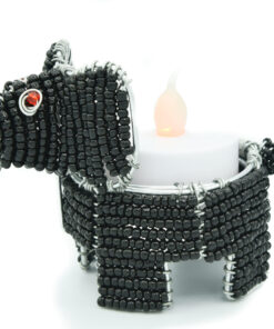 Tea Light Beaded Elephant