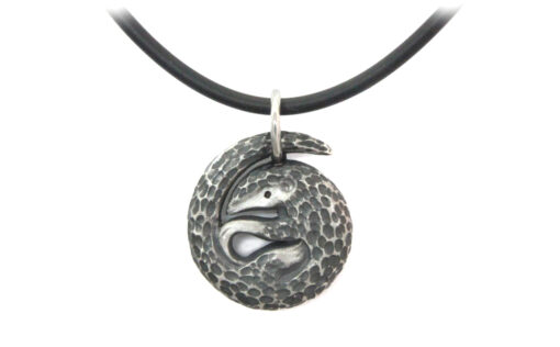 Pendant with necklace*, pangolin: 925 Sterling Silver
