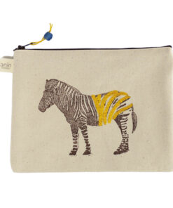 Travel Bag Zebra Yellow