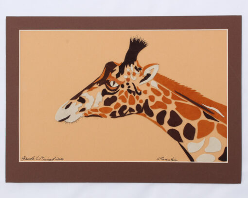Giraffe Art Work - small