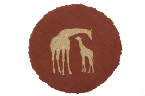 Sand Plate Giraffe