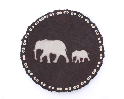 Marble Sand Plate Elephant