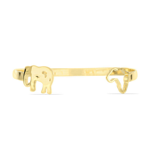 SBB0014 Elephant Cuf Gold