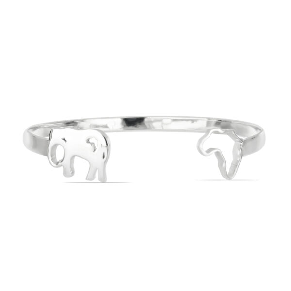 SBB0014 Elephant Cuf Silver