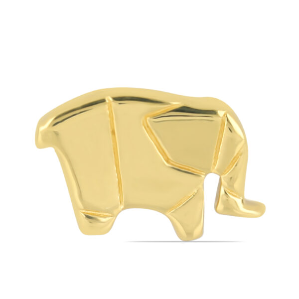 SBP0006 Elephant Whole origami Gold
