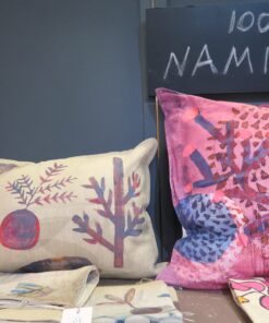 Hand-painted pillow cases