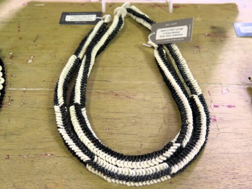 B&W beaded necklace