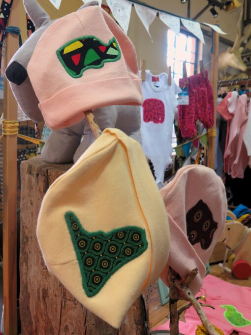Pattern Patch Beanie