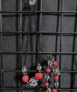 Bold Zebra Bead Jewellery Coordinate
