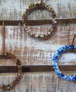 Beaded Coil Bracelets