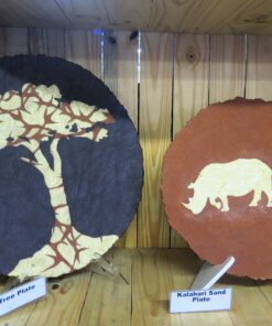 Assorted Sand & Papier-mâché plates