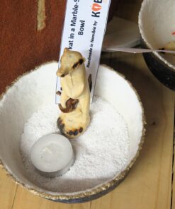 Meerkat Marble Sand Bowl