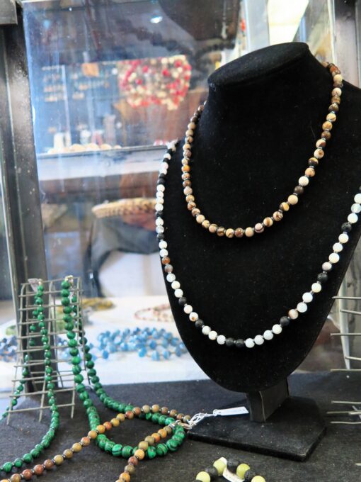 Assorted Precious Stone Beaded Necklaces