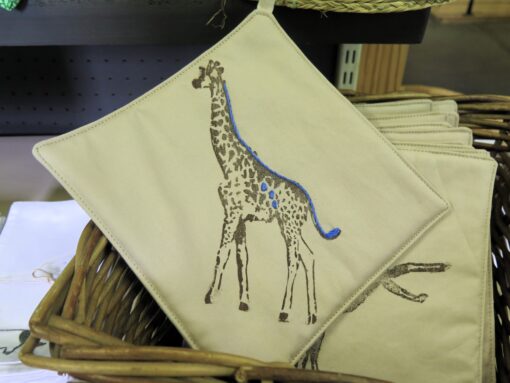 Bright Stitch Potholder