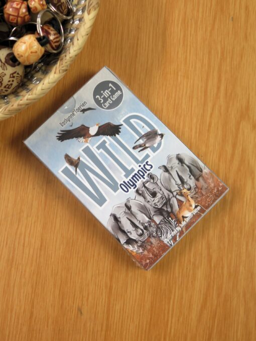 Wild Animal Olympics 3-in-1 Card Game