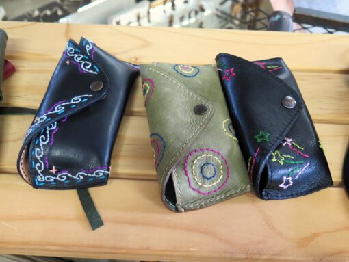 Embroidered Glasses Pouches