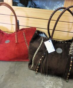 Suede Tote Bags