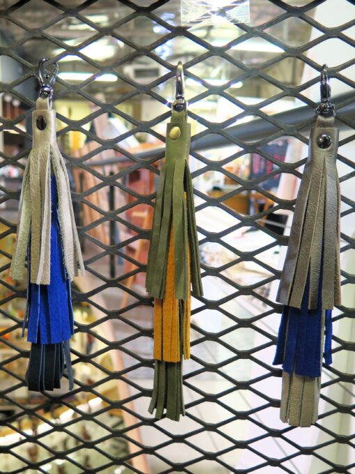 Fringe Tassel Keychain Clips