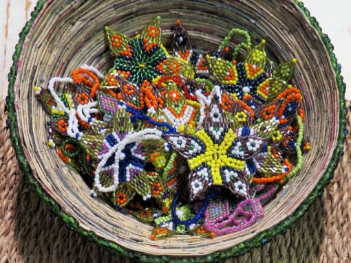 Beaded Star Ornaments