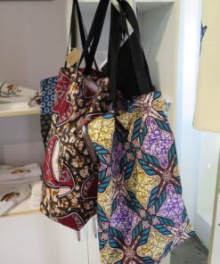 African Print Tote Bags