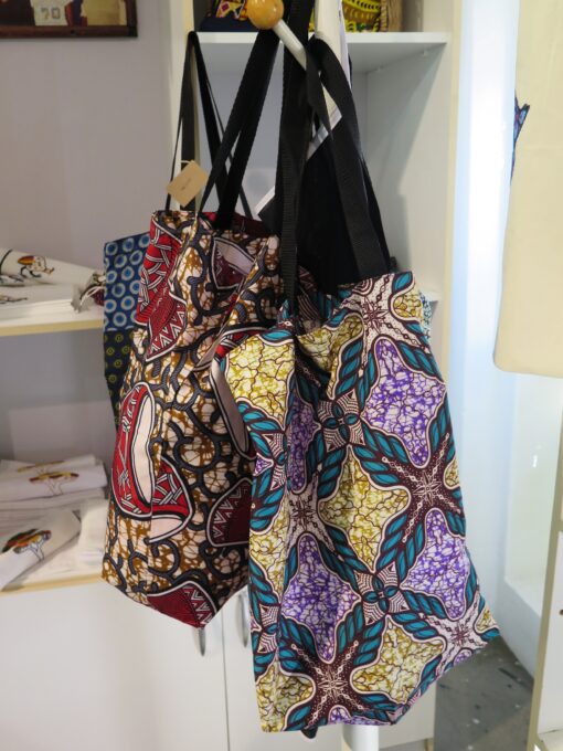 African Print Tote Bags
