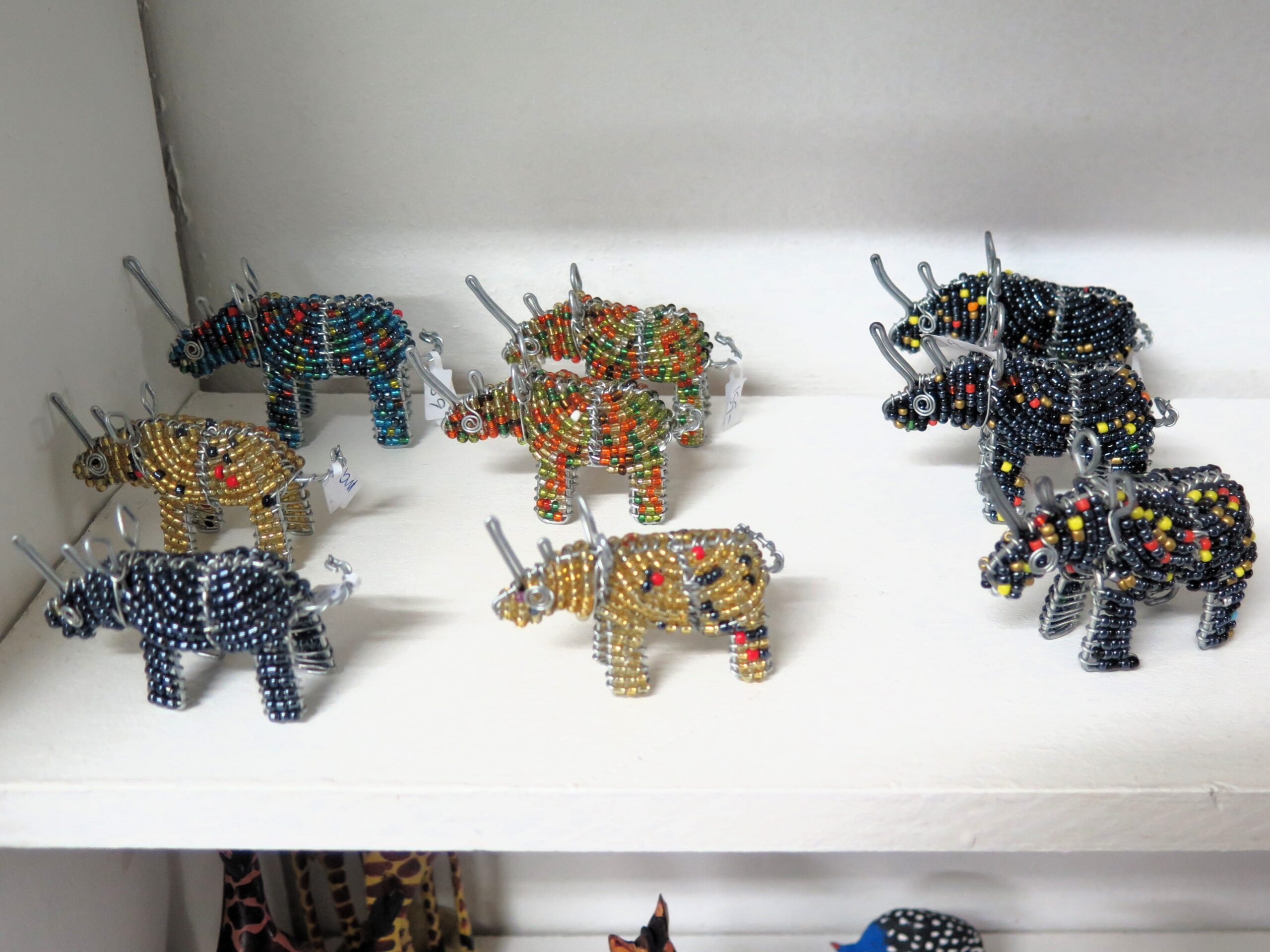 Beaded Rhinos (Small)