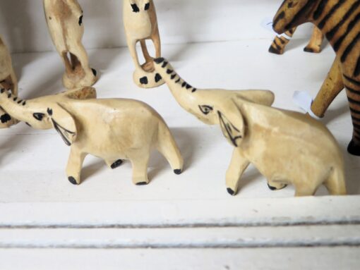 Wooden Elephants
