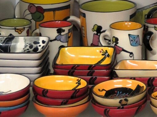 Assorted Haind-painted Dishes