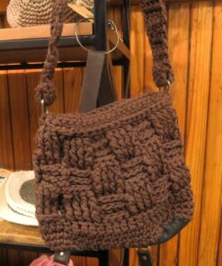 Woven Crochet Crossbody