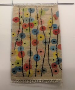 Abstract Flowers Rug