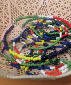 Beaded Flag Colours Bracelet