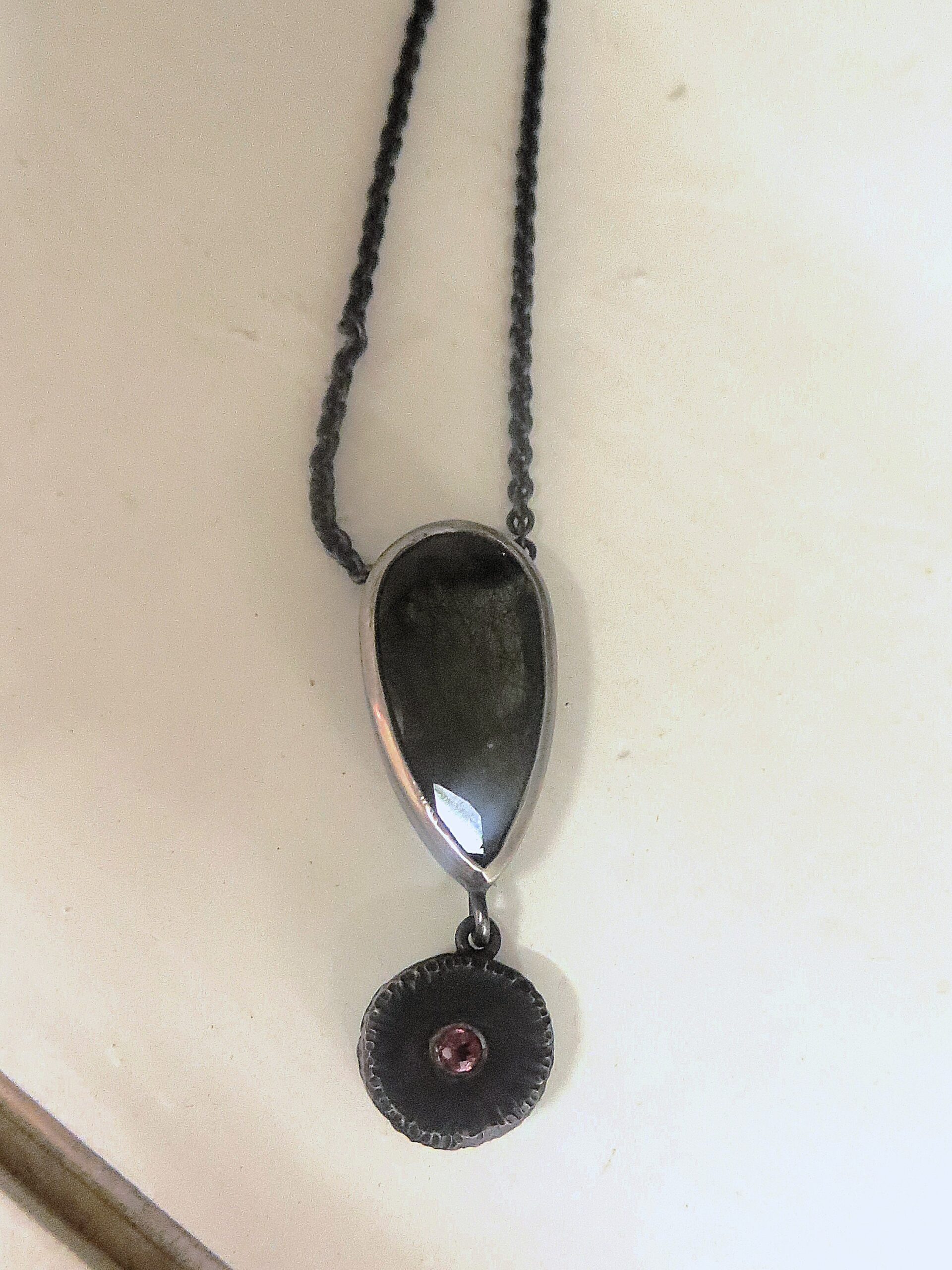 Upside-Down Teardrop Necklace