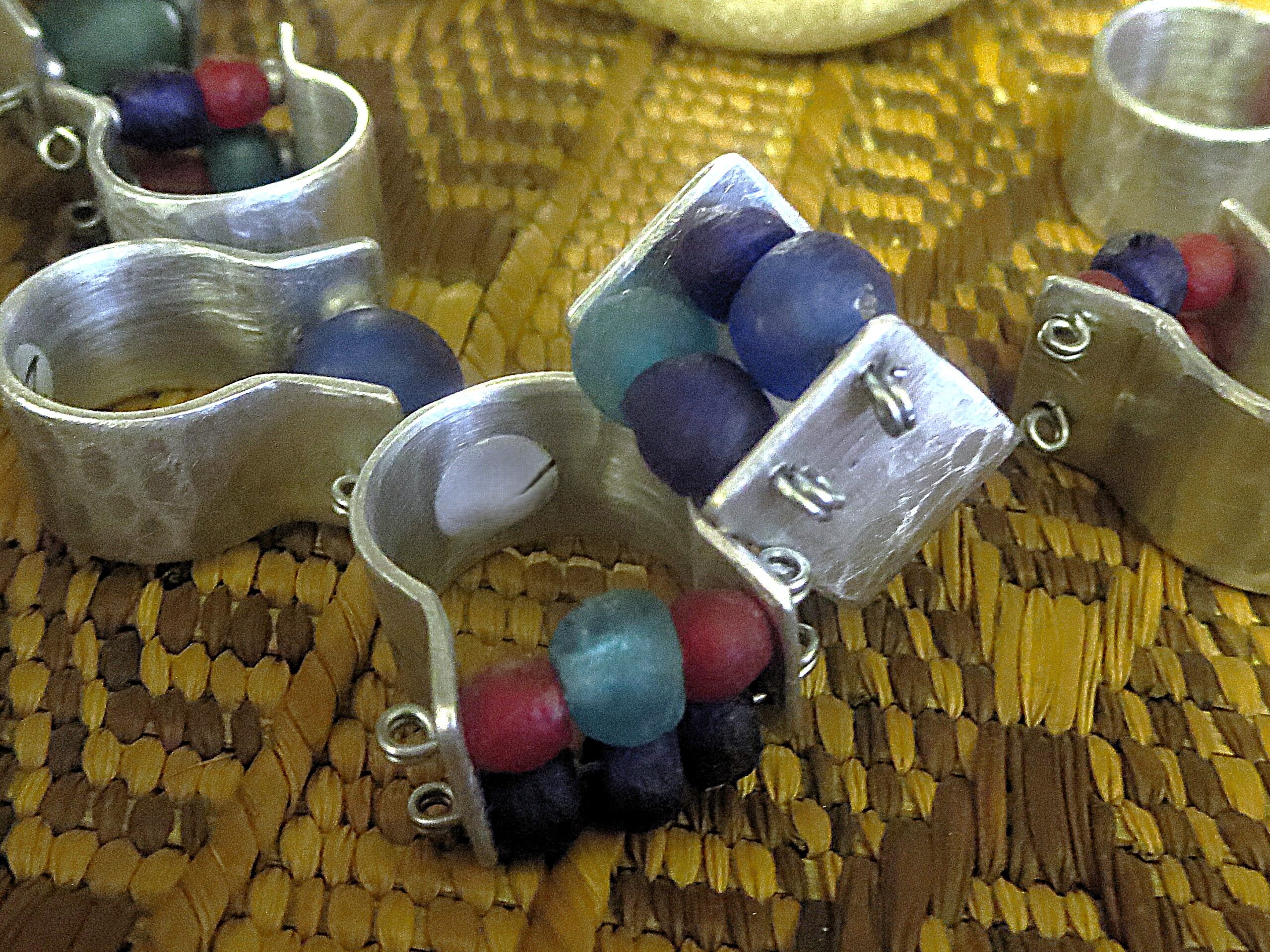 Glass Bead Rings