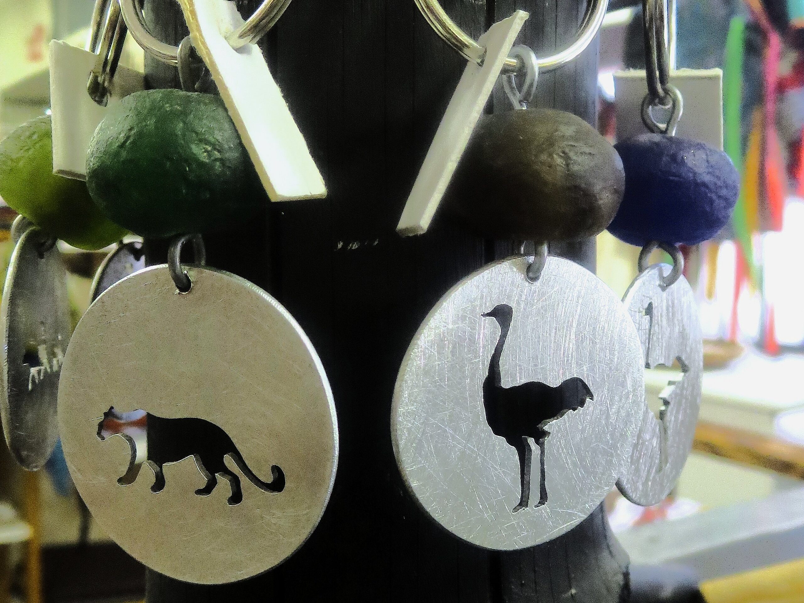 Animal Cutout Keychains