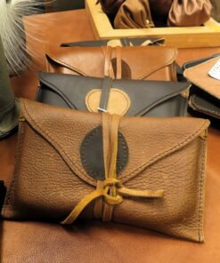 Wrap Leather Pouch
