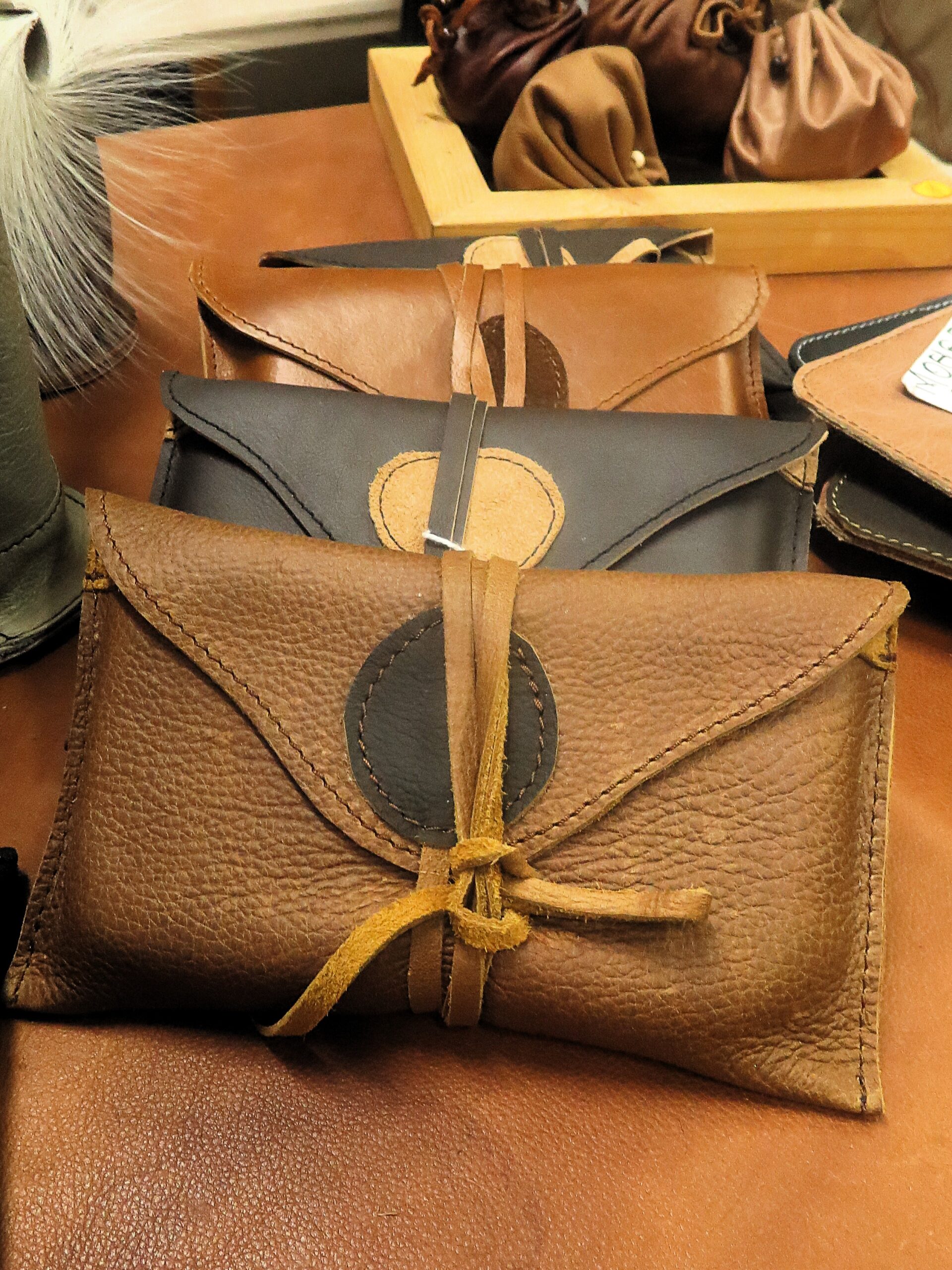 Wrap Leather Pouch