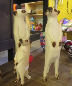 Carved Wooden Meerkaats