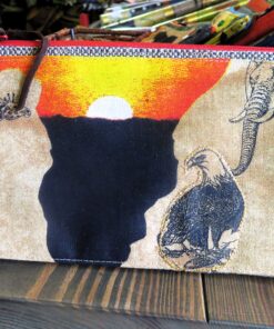 Graphic Print Pouches