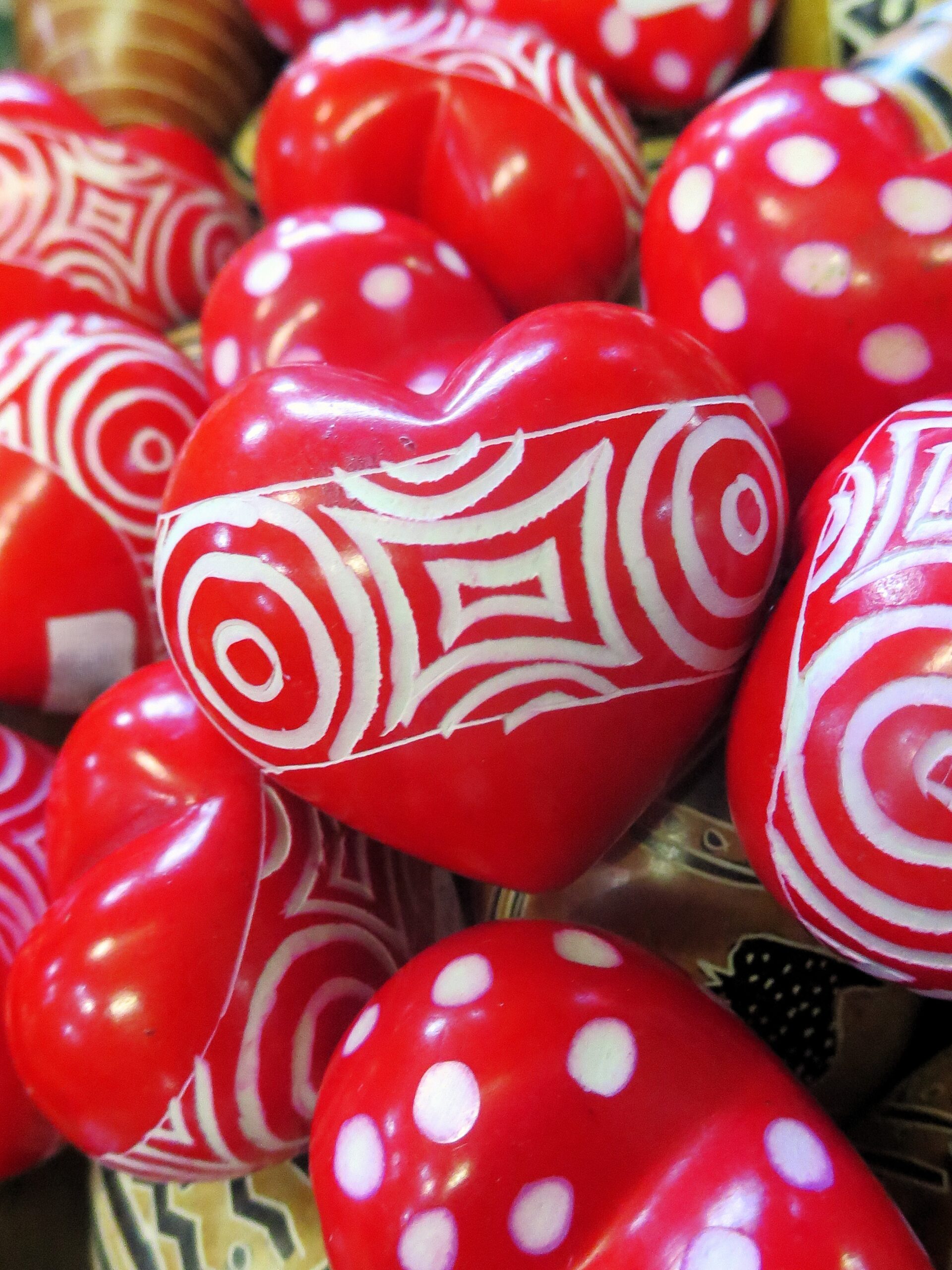 Assorted Stone Hearts